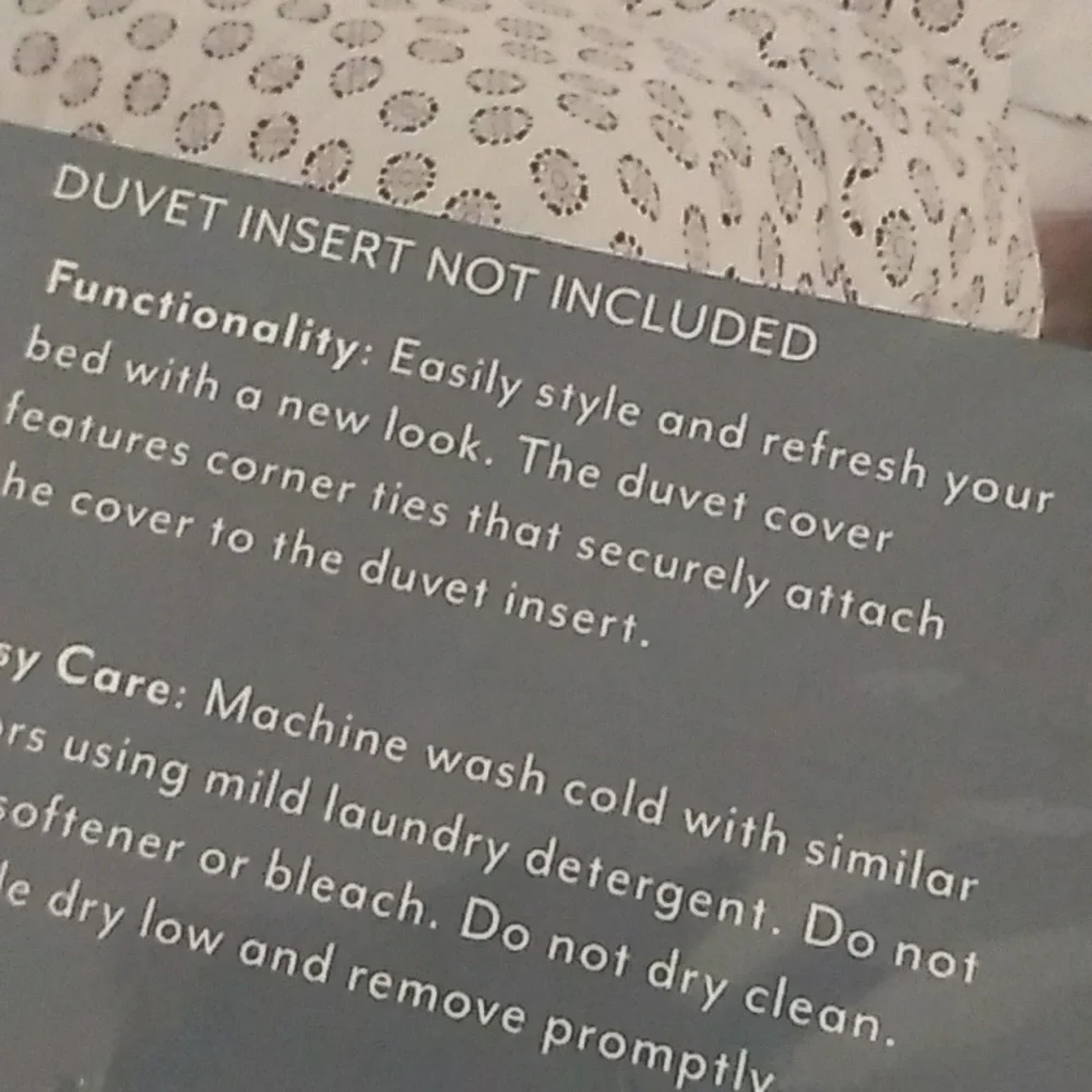 Kaycie Gray piece duvet