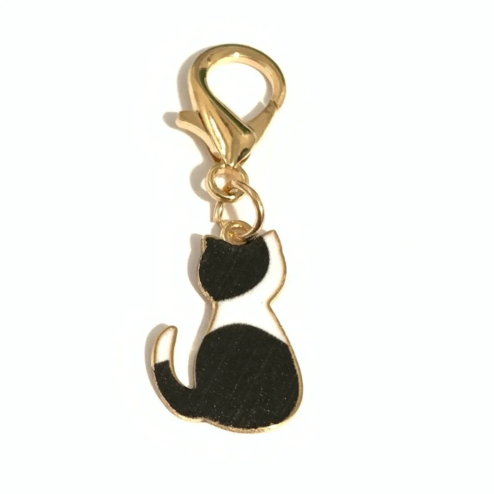 New Gold Cat Charm