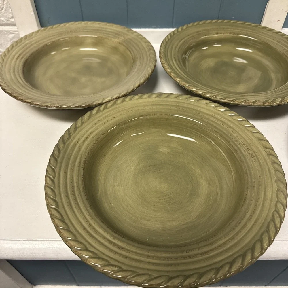 Z Gallerie china painted