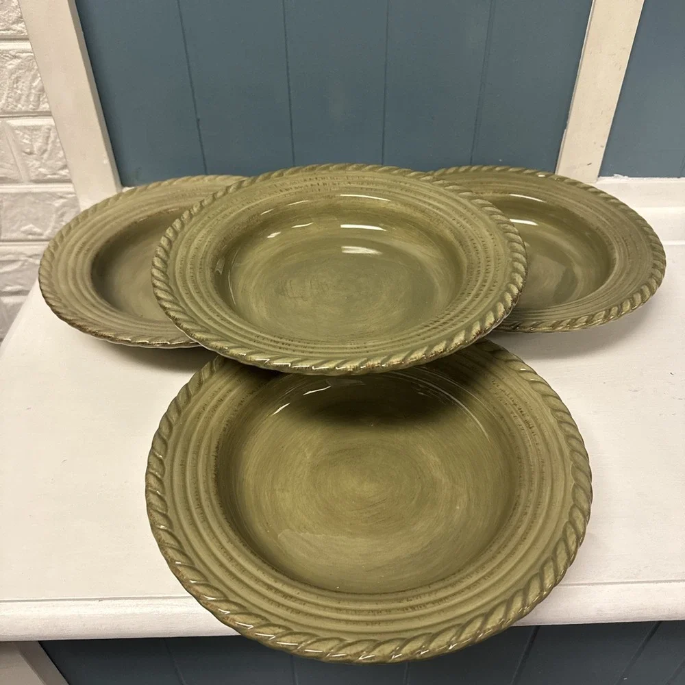 Z Gallerie dinnerware set that