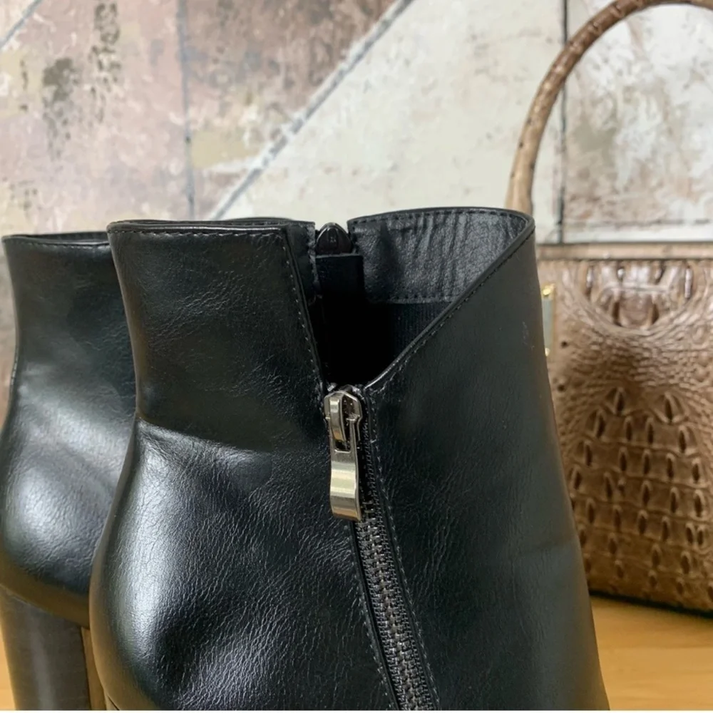 BILLINI MABELLE Princess Polly Ankle Boots in Black Size 8