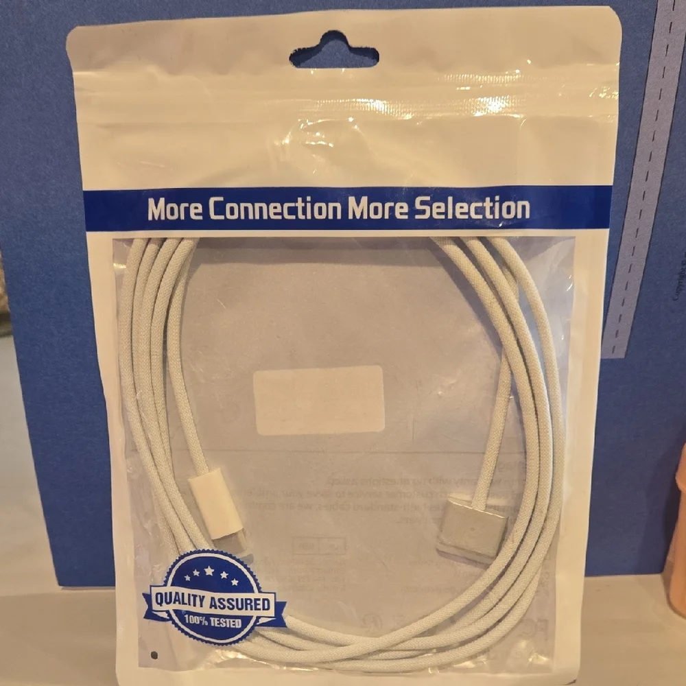 White Charging Cable