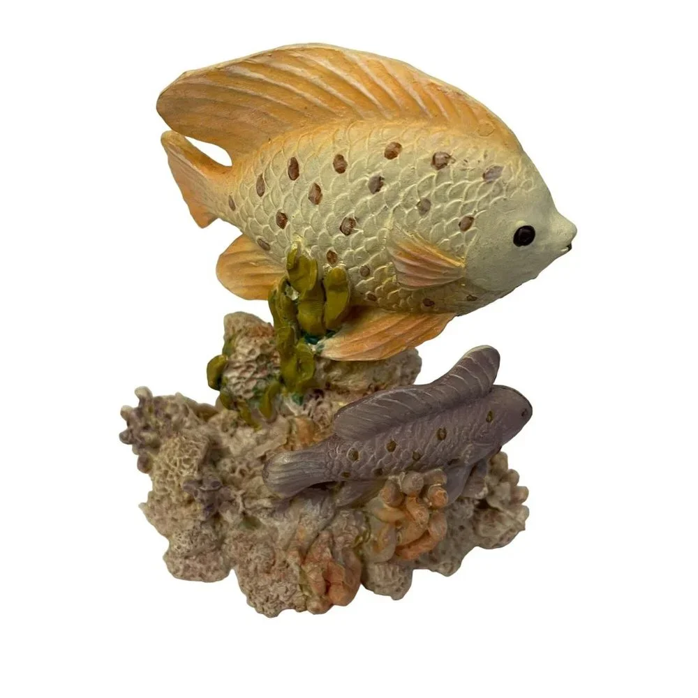 K's Collection Decorative Two Marine‎ Fish figurine Sculpture Multi