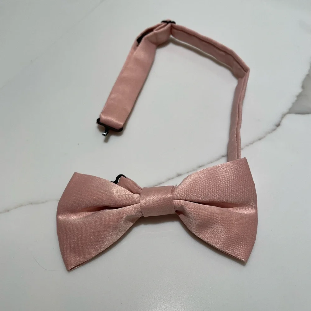 Elegant Pink Kids Bow Tie
