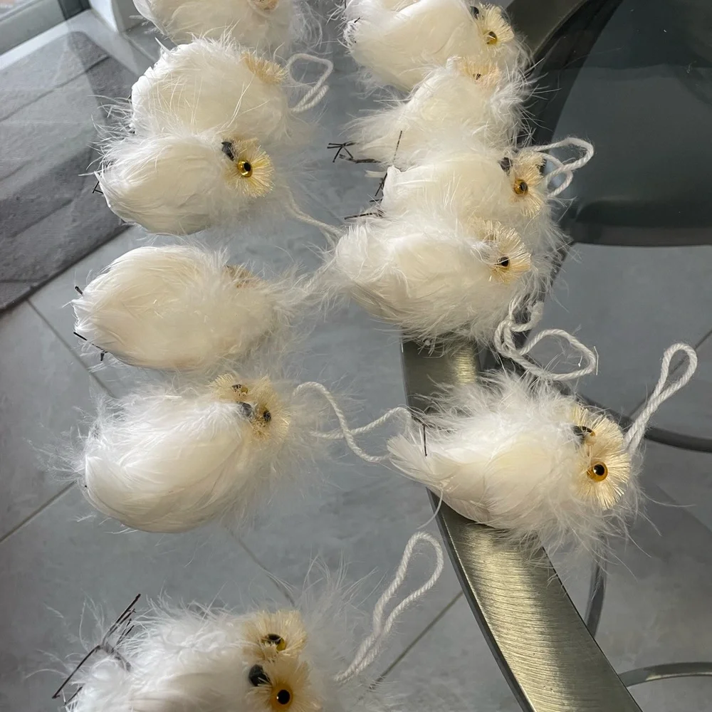 West Elm feathers owl