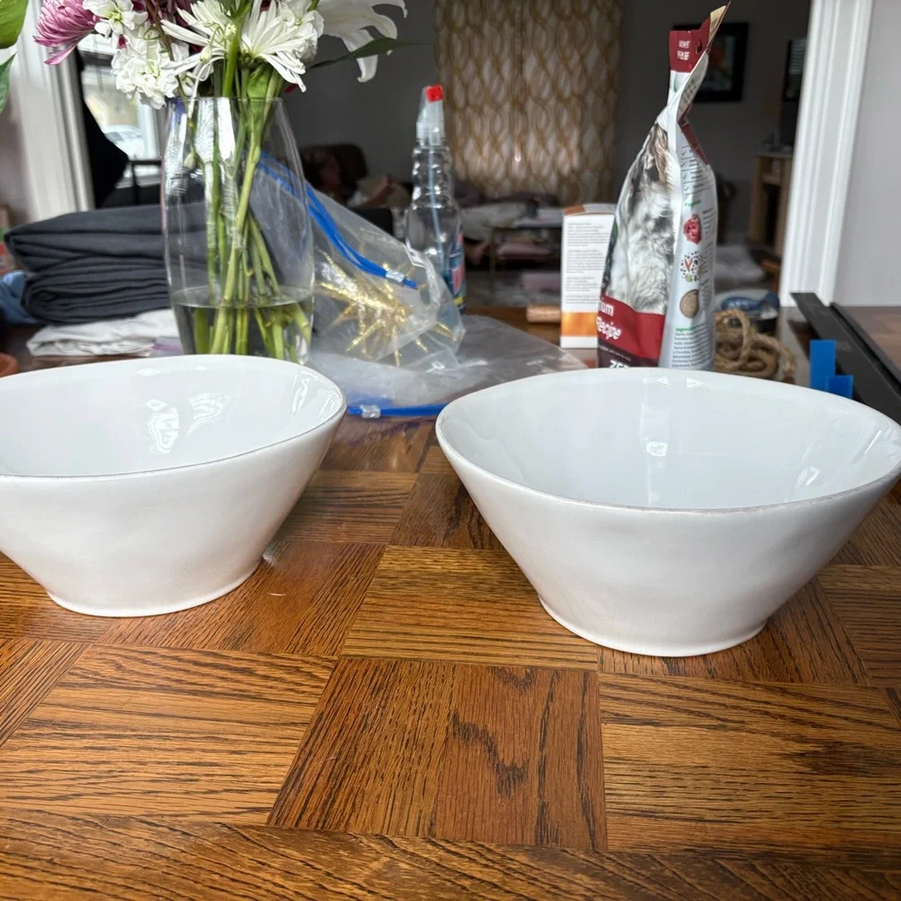 Crate&Barrel setting table