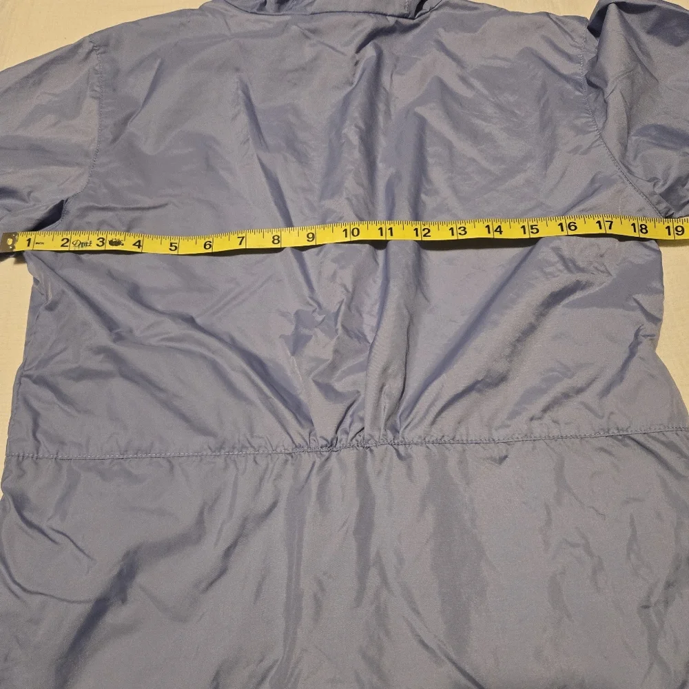 Columbia windbreaker periwinkle