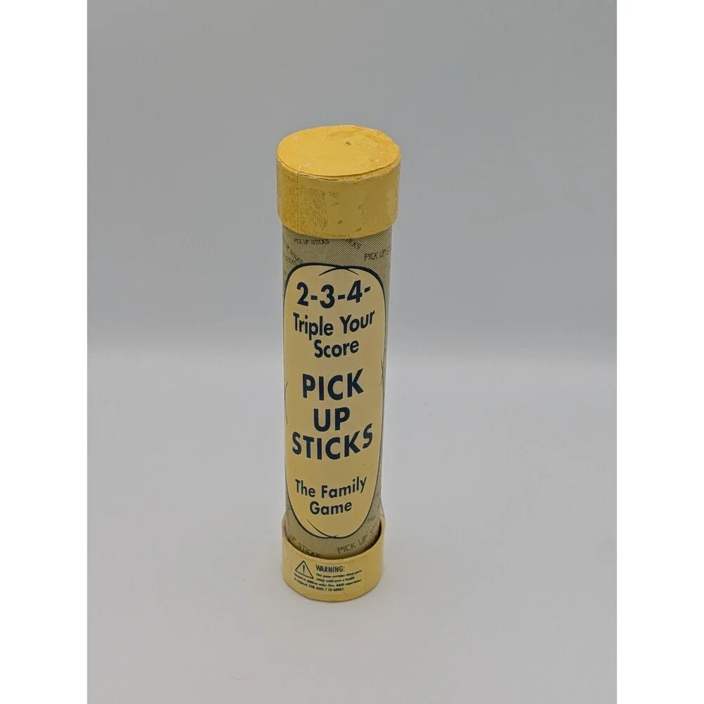 Restoration Hardware Pickup Sticks Game 2-3-4 Triple Your Score Classic Wood