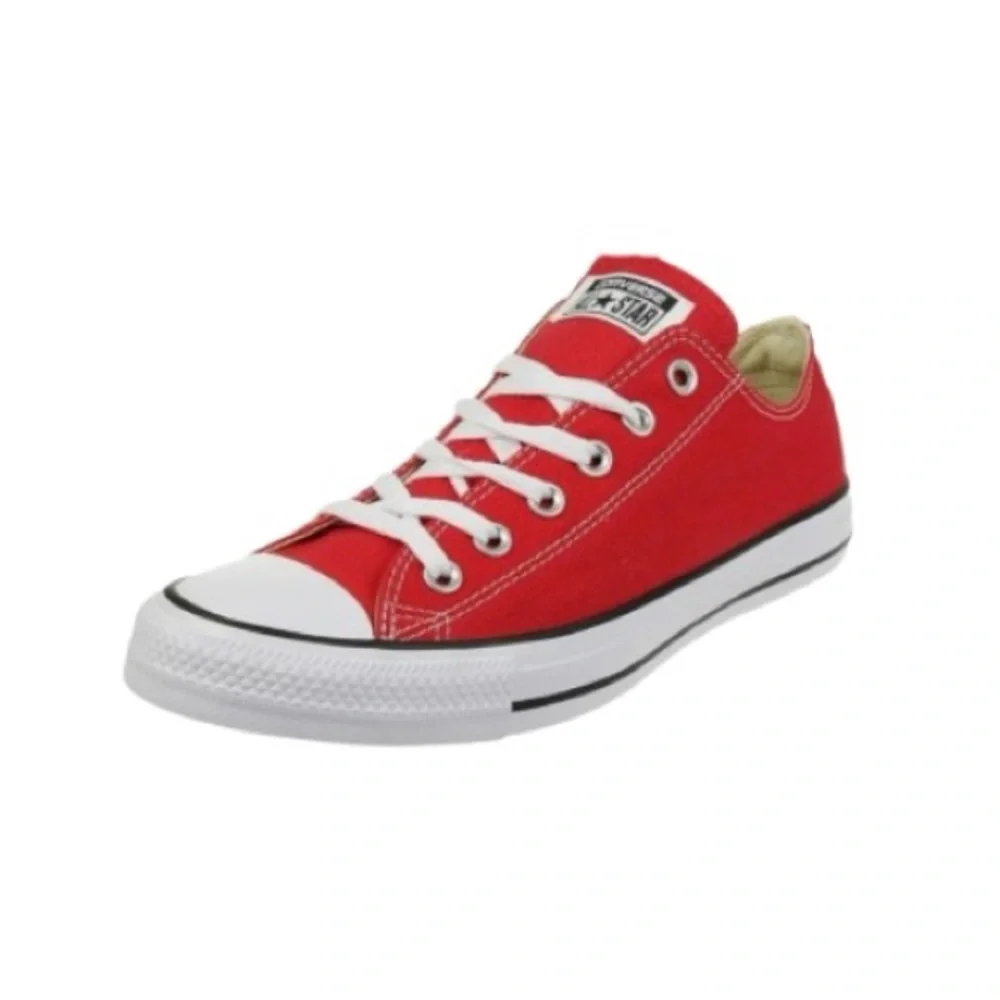 Converse Red Chuck Taylor All Star Classic Low Top Sneakers Unisex Kids Size 1.5