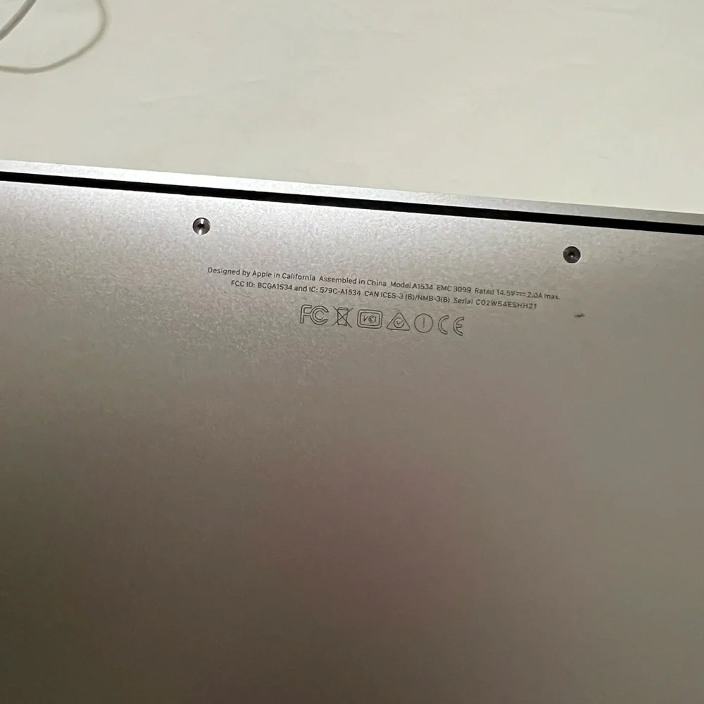 Apple laptop still