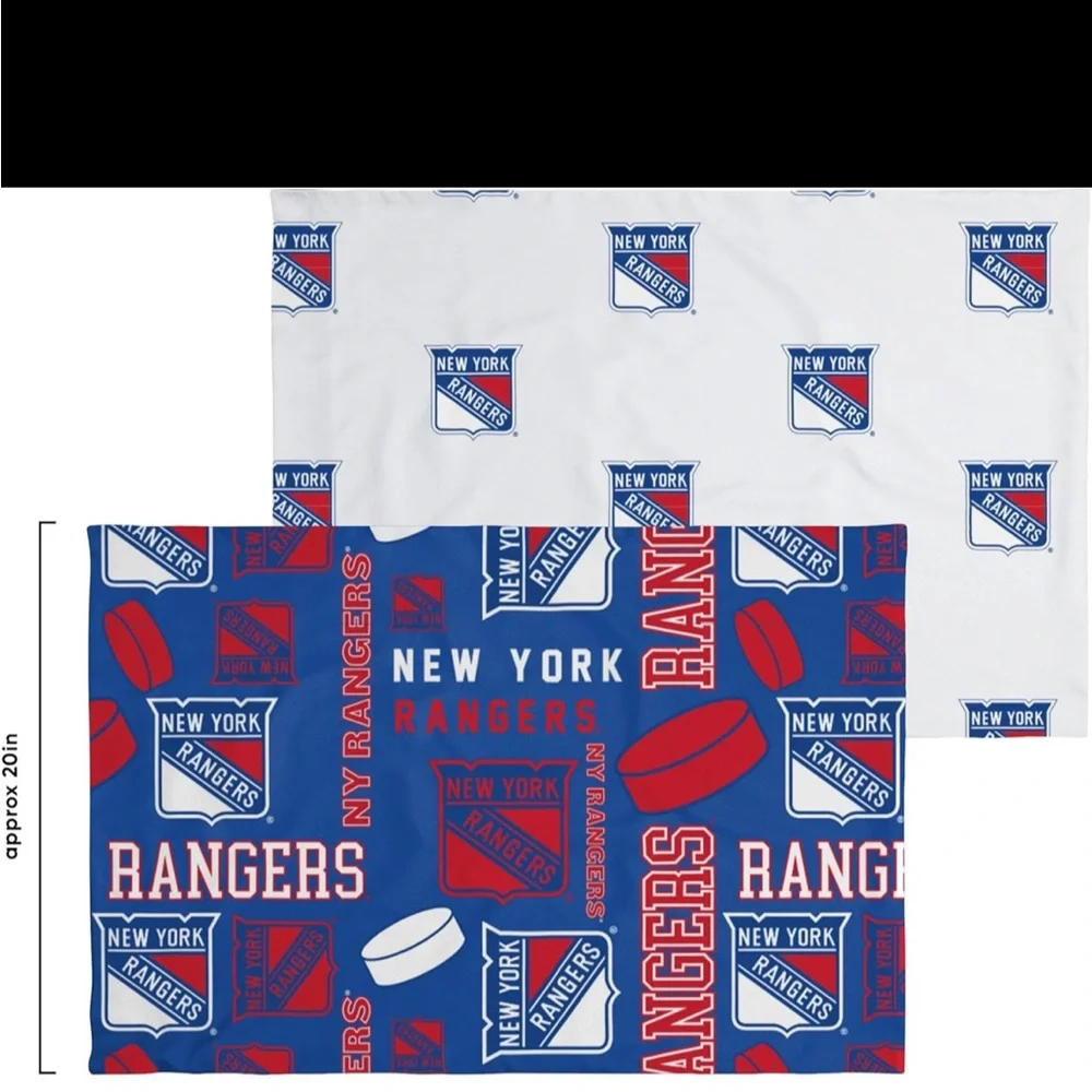 New York Rangers 5 piece full bedding set