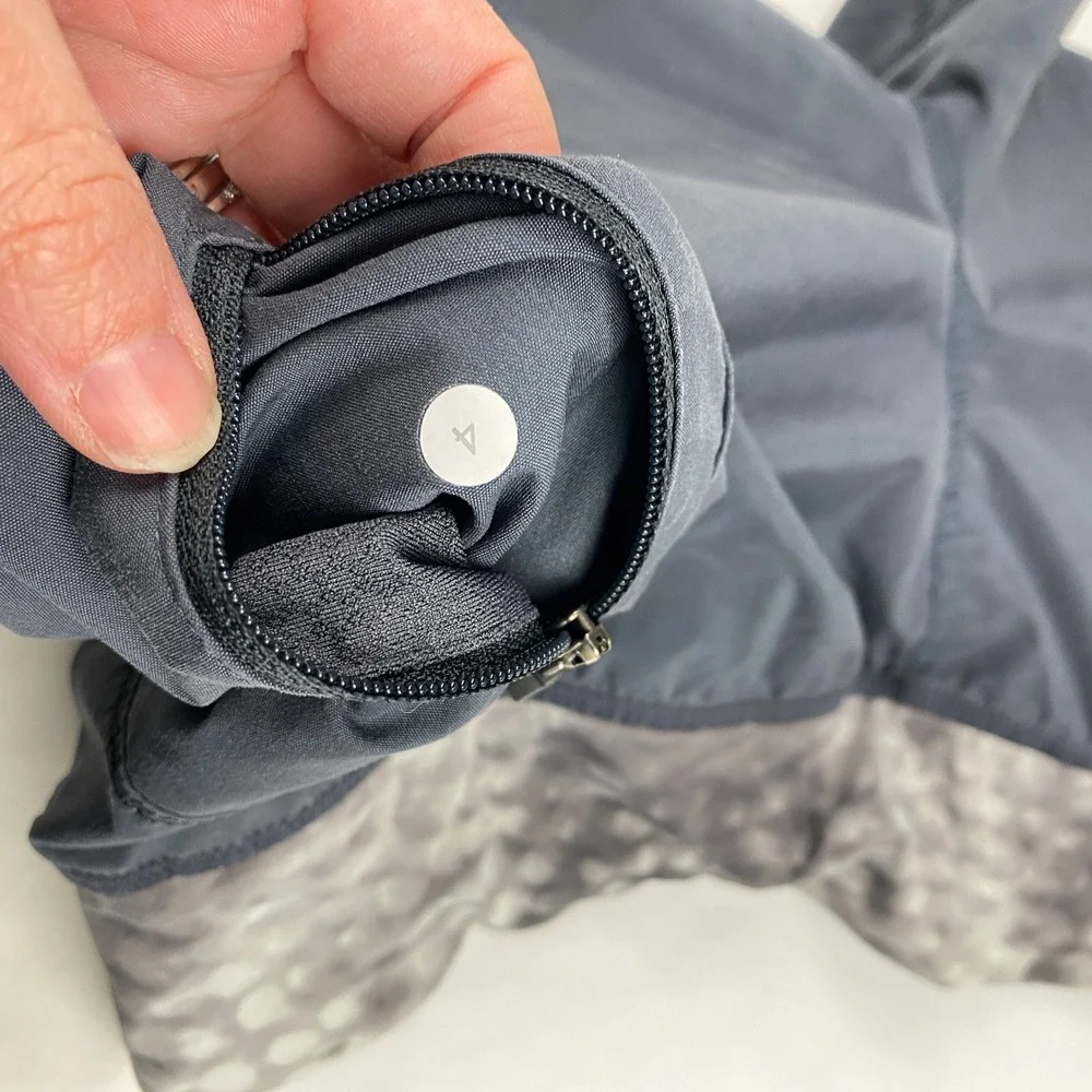 Lululemon Shorts Women's Size 4 - All Sport Running Gray