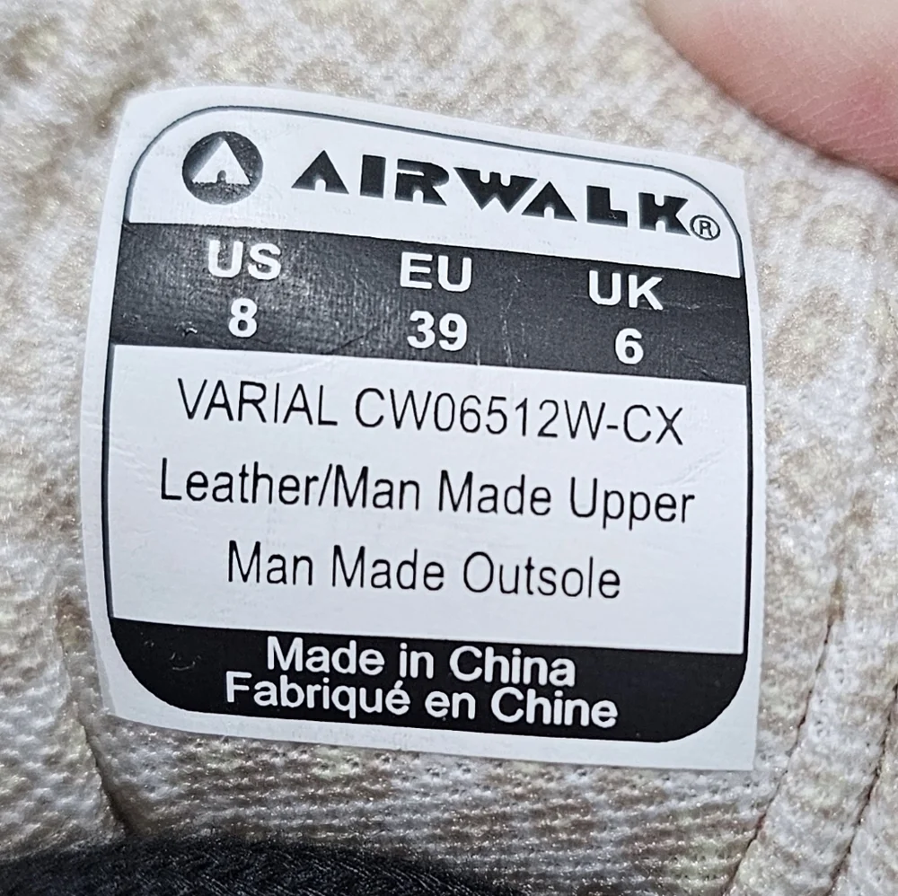 Airwalk print varial