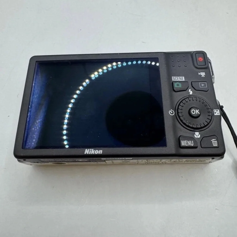 Nikon Coolpix Silver Digital Camera