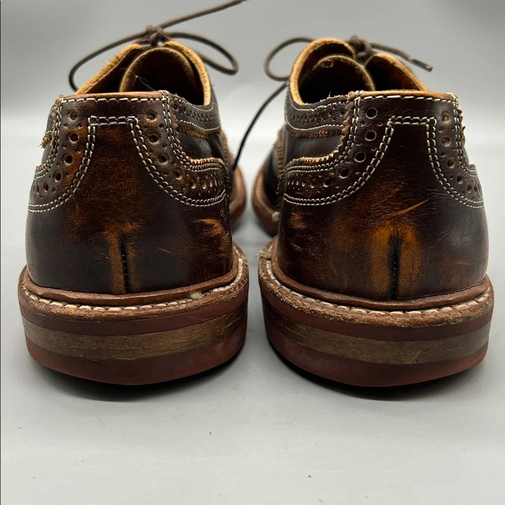 Allen Edmonds Cap-Toe Oxford with Dainite Rubber Sole Sz 12