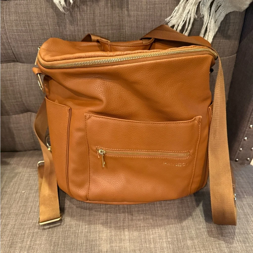 Fawn Design The Original Diaper Bag with Gold Accents