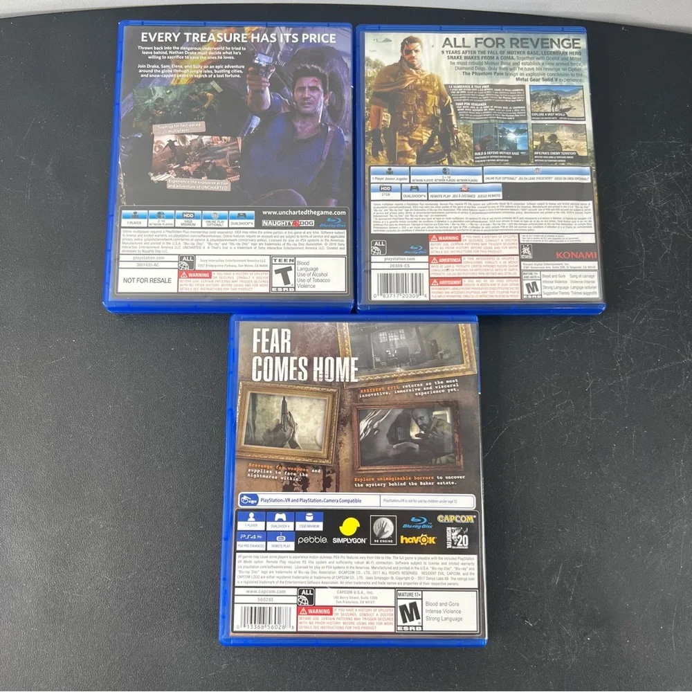 Playstation 4 insert metal deluxe