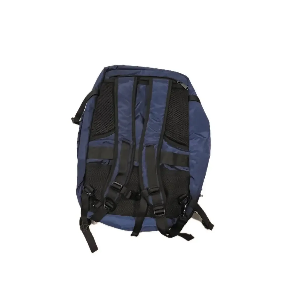 Matein Clamshell Blue Black Padded Backpack
