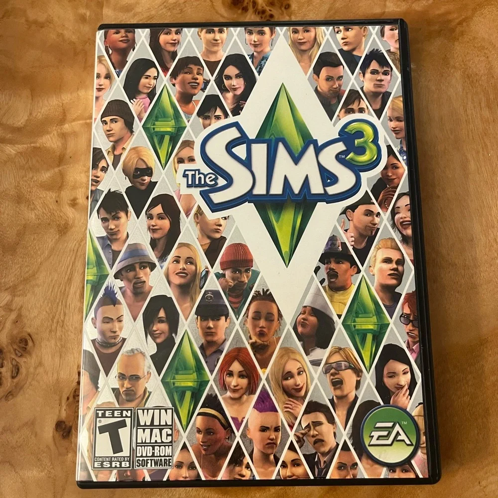 The Sims 3 PC Game by EA - Green and White