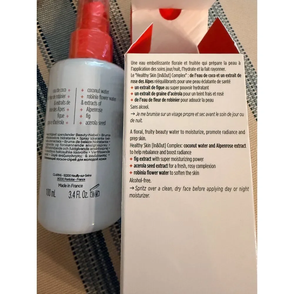 NIB My Clarins Re-Fresh Hydrating Beauty Mist