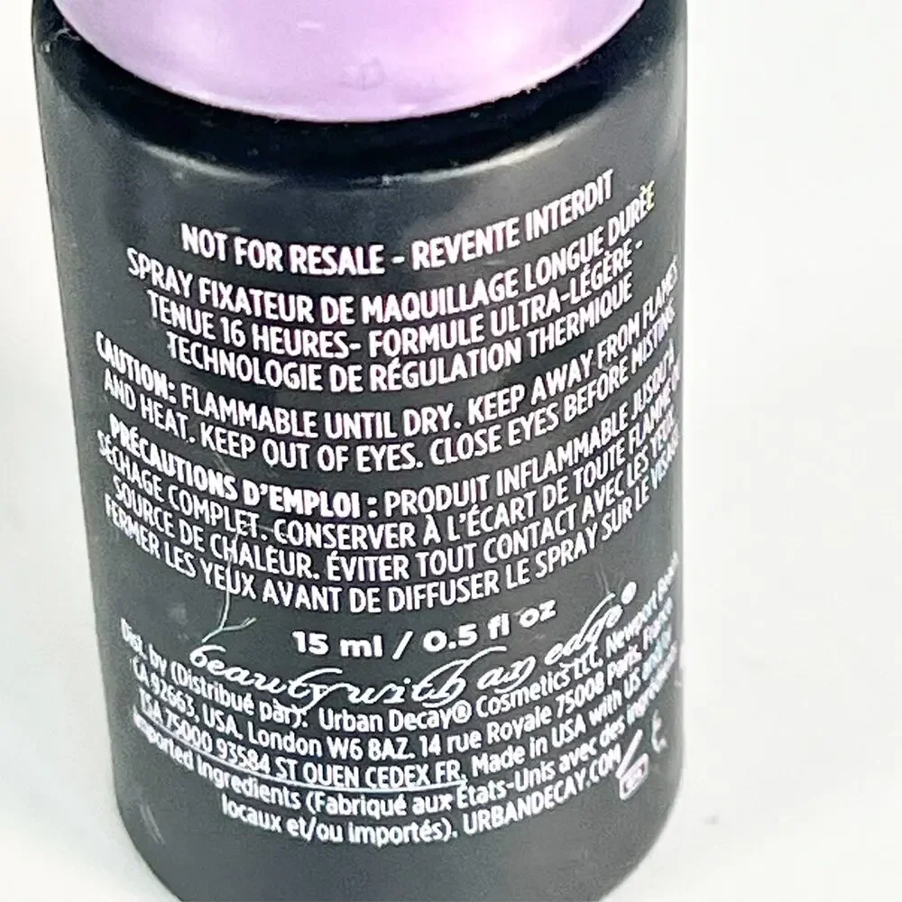Urban Decay spray order