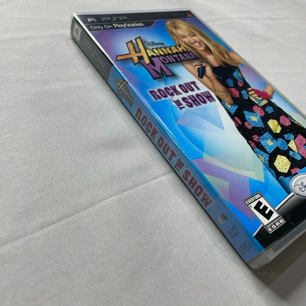 Hannah Montana Rock Out the Show Sony PSP 2009 CIB Complete Game Tested Disney