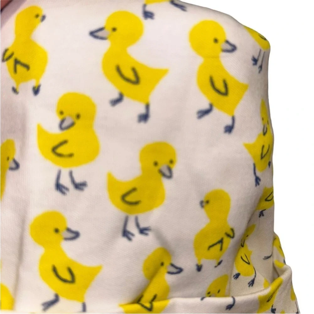 Roberta Roller Rabbit Yellow Duck Print Kids Hat
