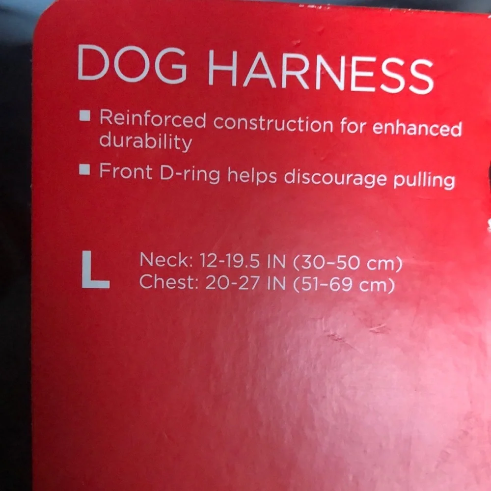 NWT Redy green Camo dog harness L