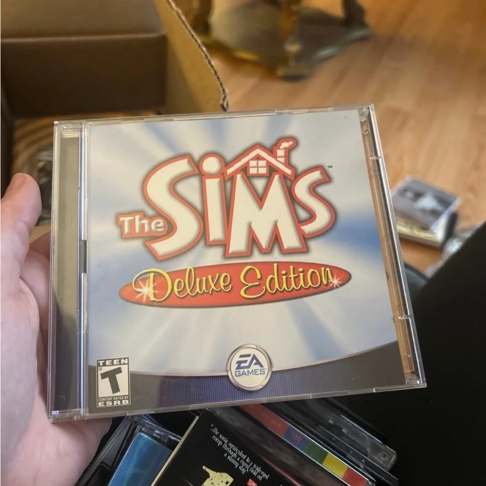 The Sims Deluxe‎ Edition PC CD-ROM Video Game Complete 2 Disc Set