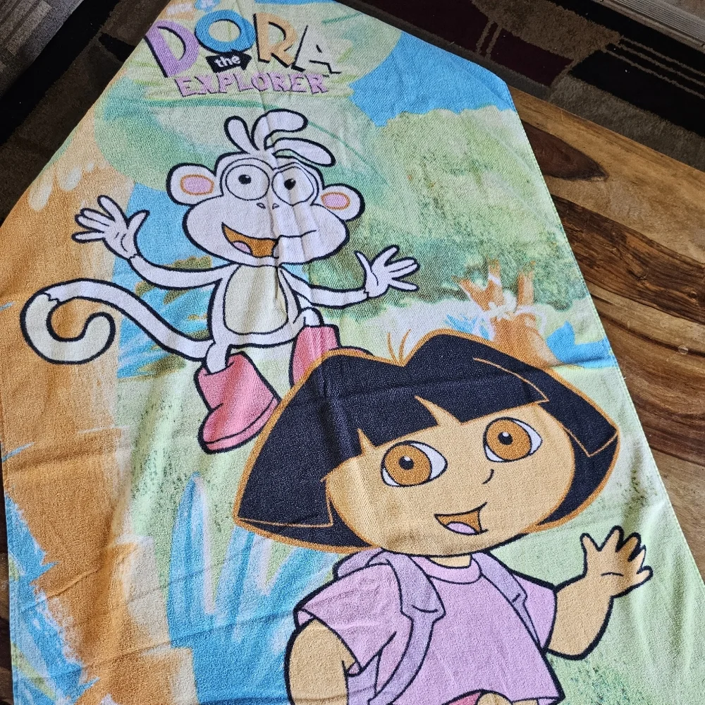 Vintage Dora the Explorer Boots Monkey Soft Beach Towel 28