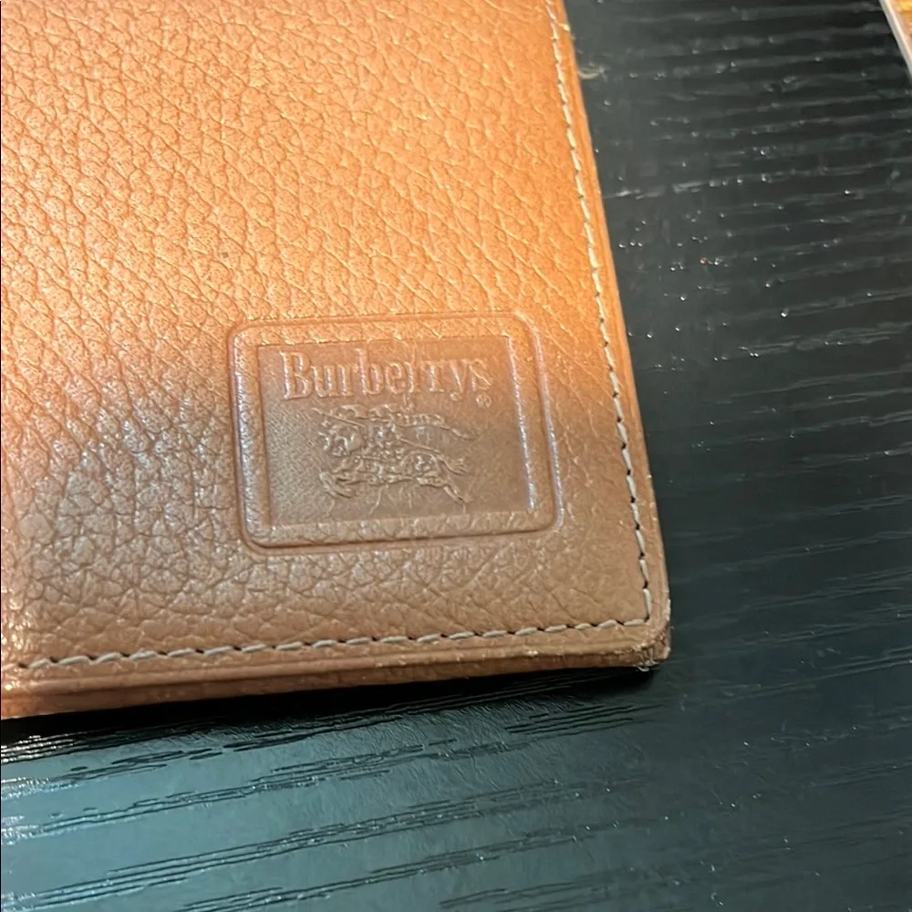 Burberry policy embossed