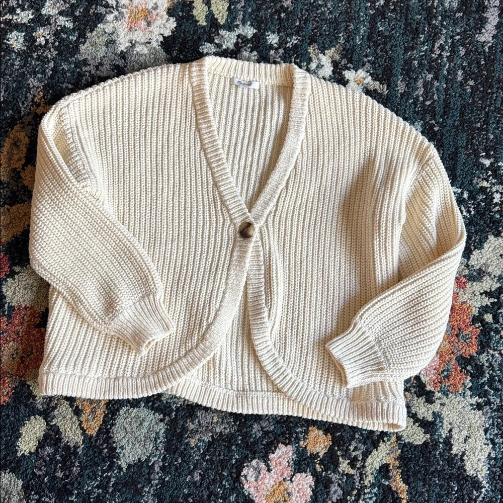Madewell cardigan take