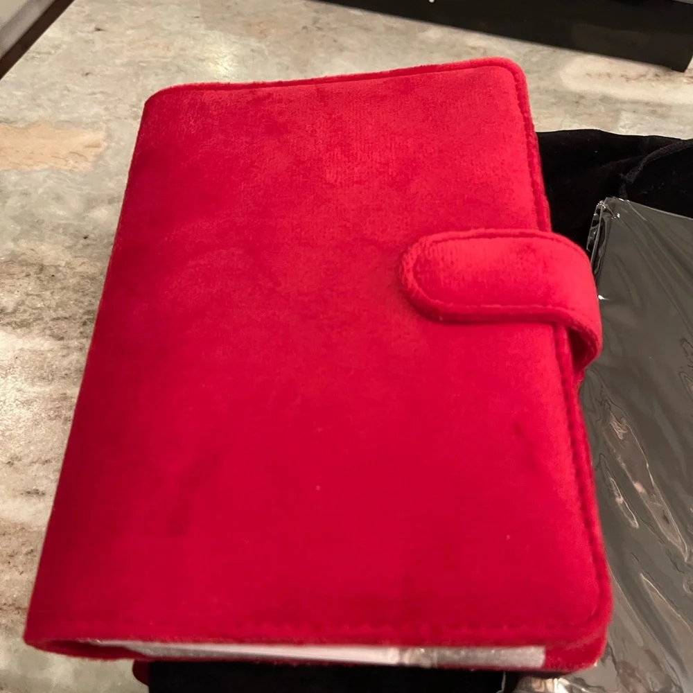 Red Velvet Baddies And Budgets A6  Binder & Envelopes