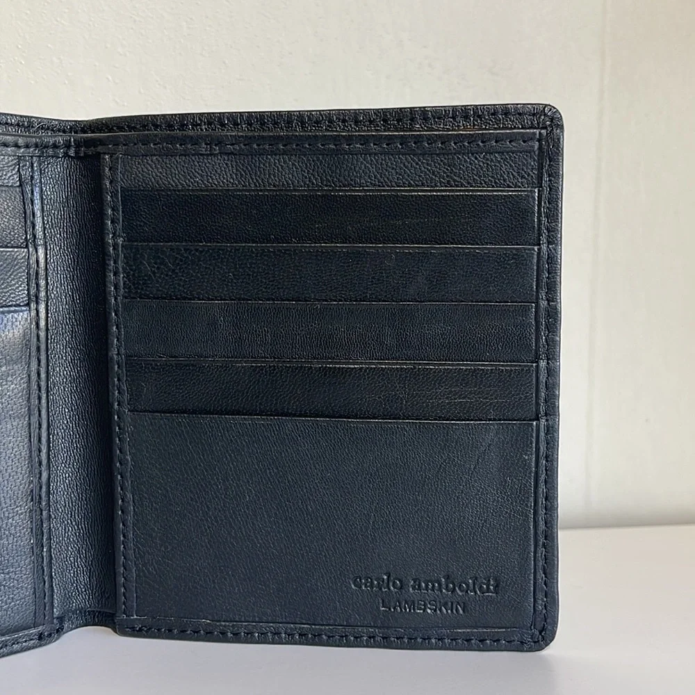 Carlo Amboldi Lambskin Men’s Wallet