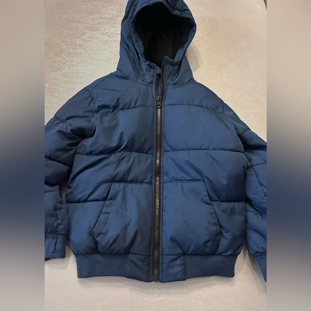 Old Navy Dark Blue Kids Puffer Jacket