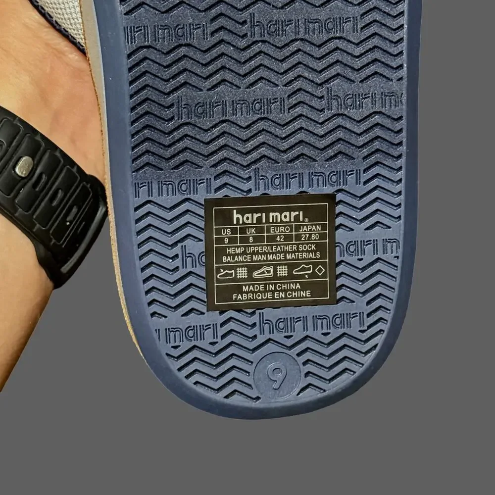 Hari Mari Del Mar Flip Flops Horizon Mens 9 NWT