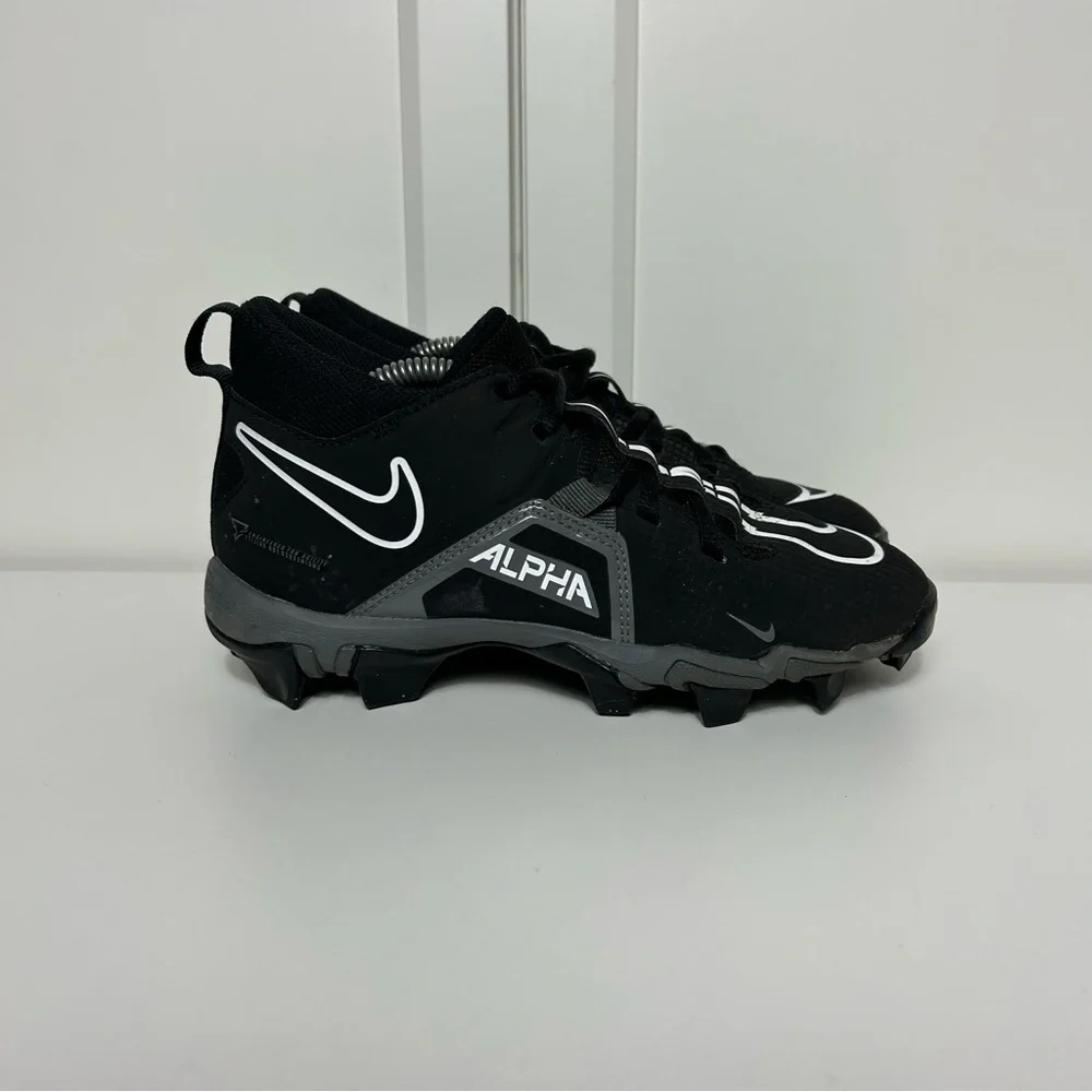 Nike Kids Alpha menace Black Cleats