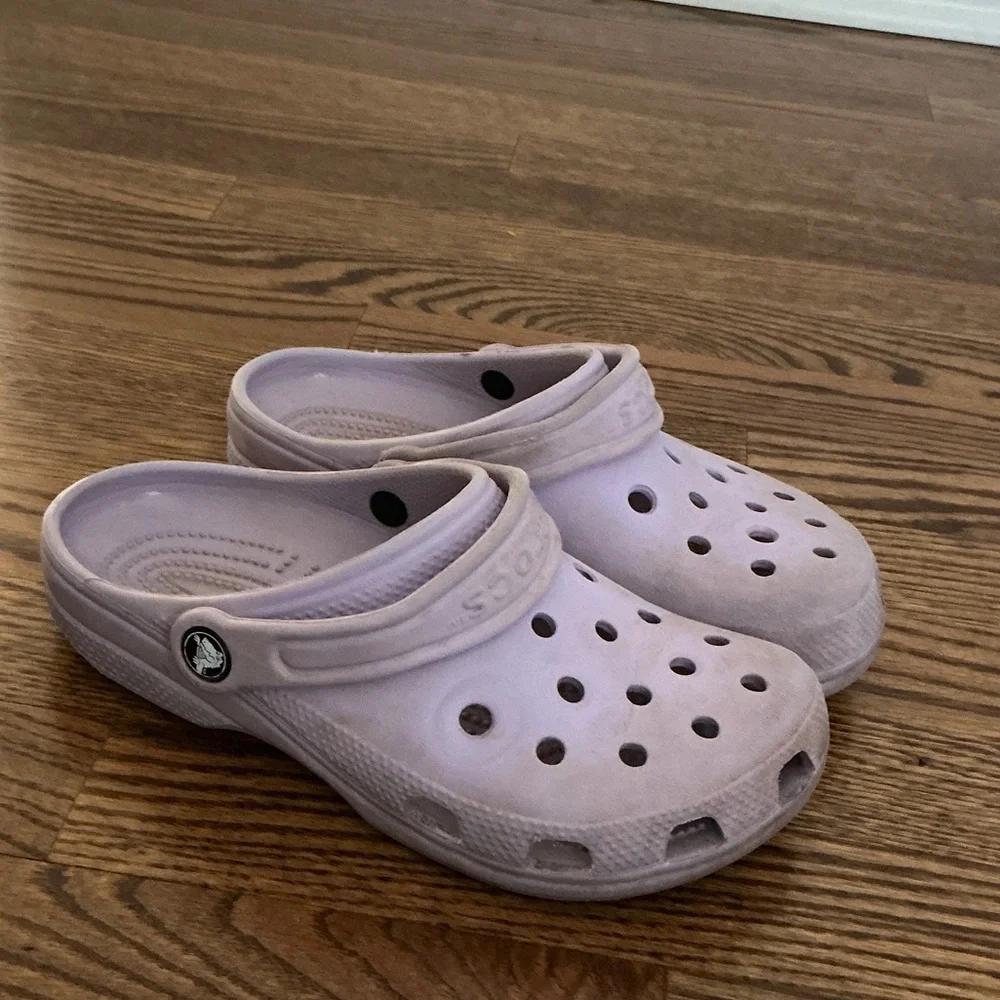Kids Purple Crocs