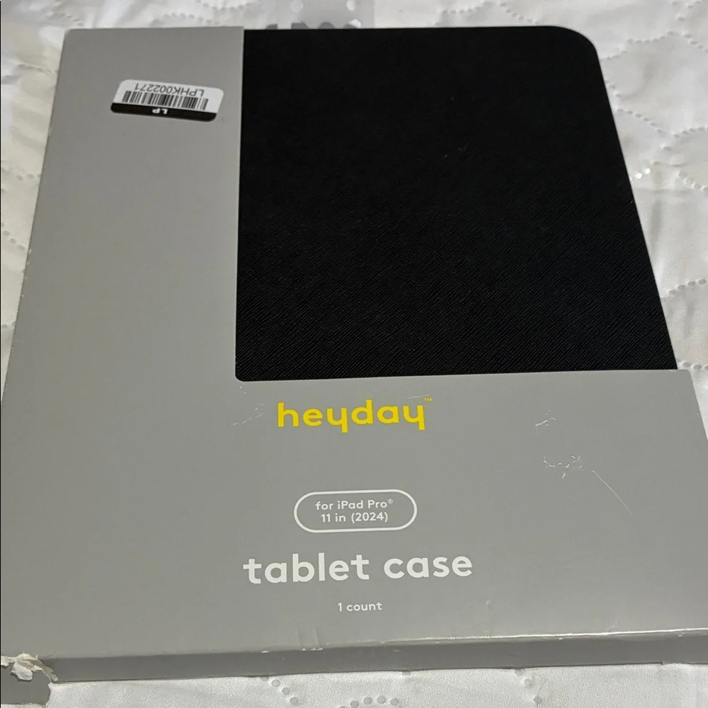 Heyday Black Tablet Case for iPad Pro 11-inch (2024)