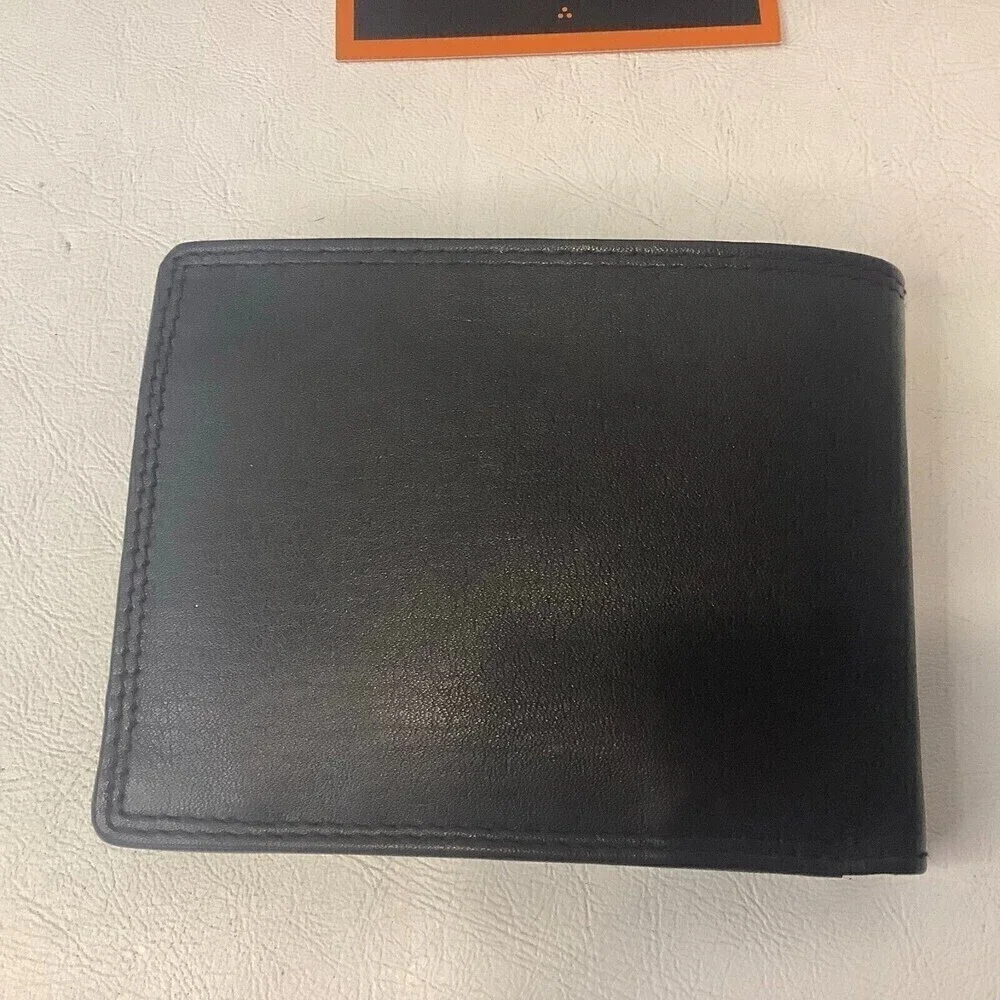 New Lundham Leather Wallet Scandinavian Design 4.75