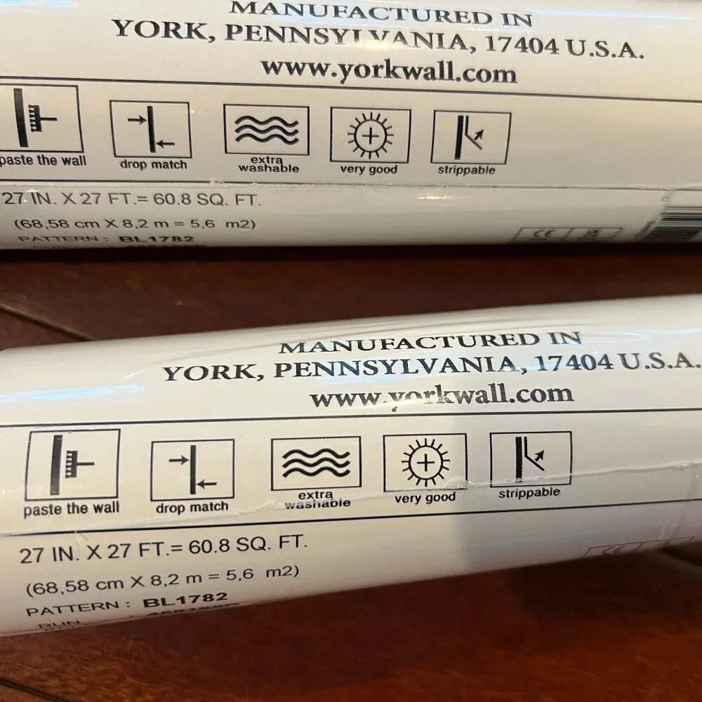 York Wallcoverings unopened new