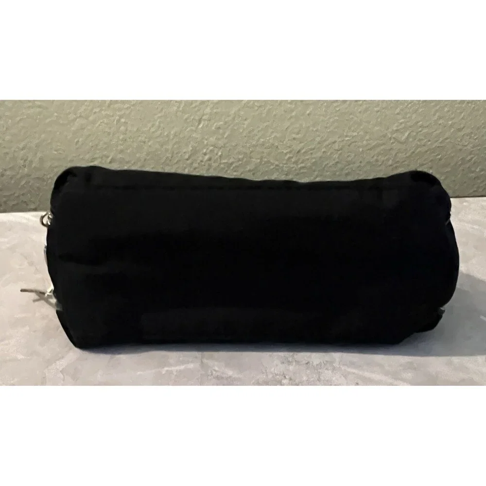 Victoria's Secret Runway Patch On-The-Go Beauty Makeup Cosmetic Bag Pouch Sequin