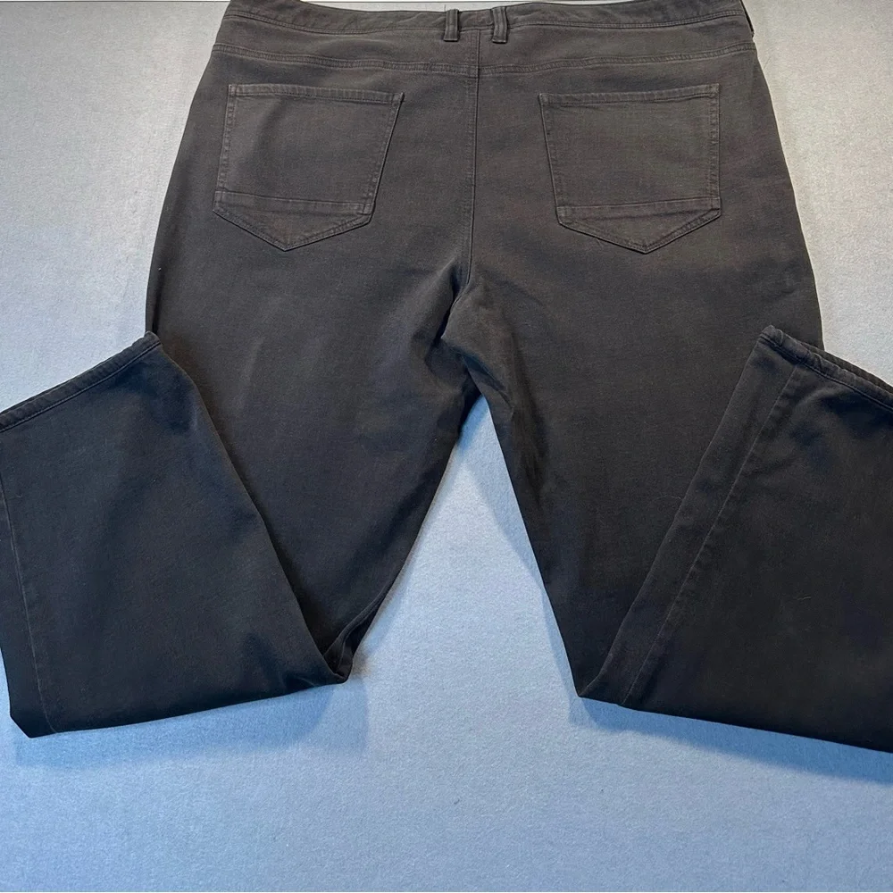 Tommy Bahama Men's Black Classic Fit Straight Leg Jeans 42x30