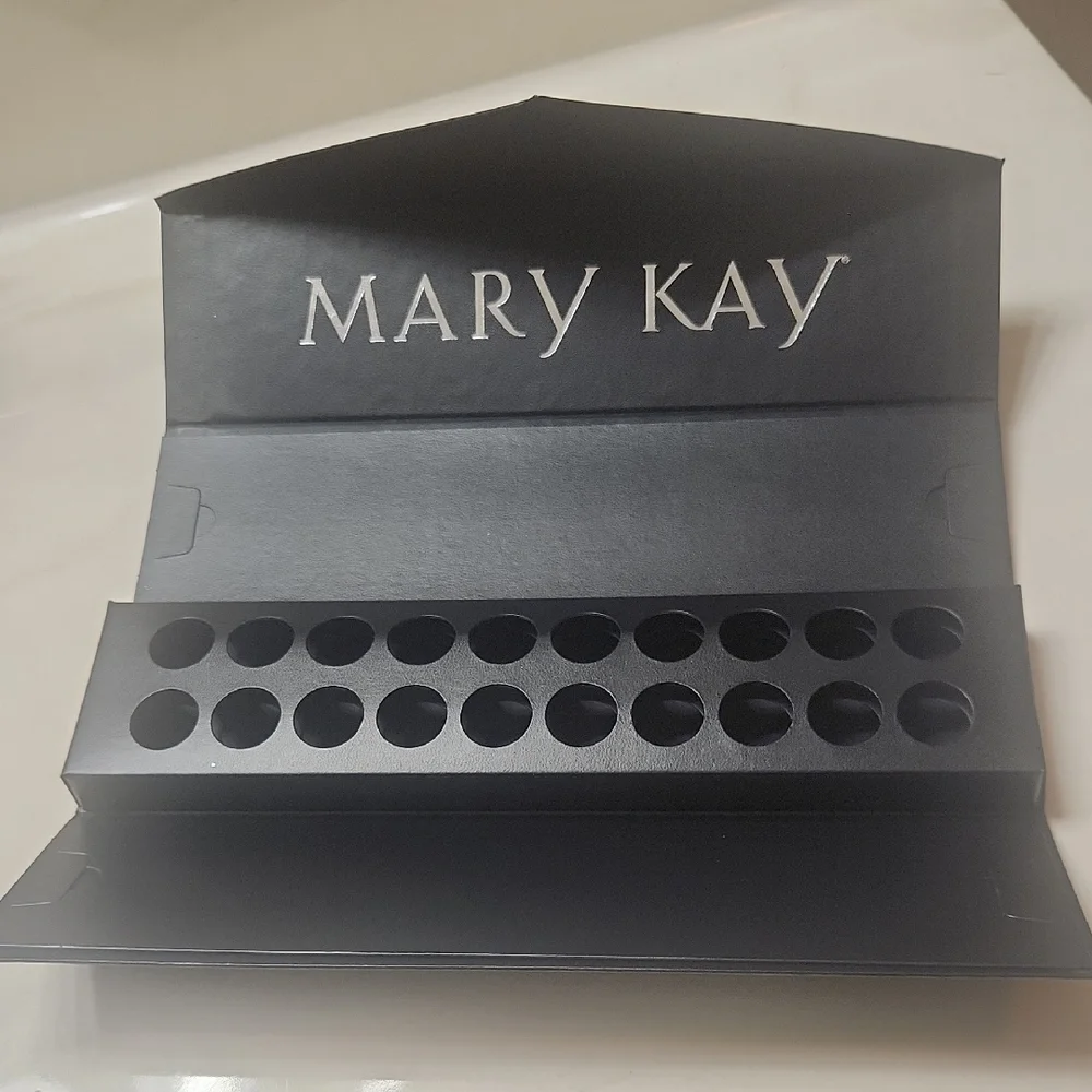 Mary Kay Sleek Black Lipstick Holder and Portfolio