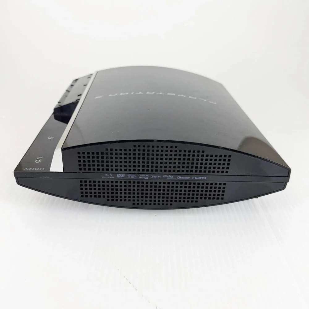 Sony PlayStation 3 PS3 Fat Black Video Game Console CECHG01 AS IS For Parts