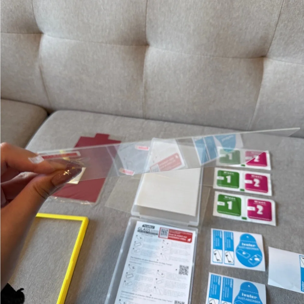 4-Pack Tempered Glass Screen Protector Designed for Nintendo Switch OLED