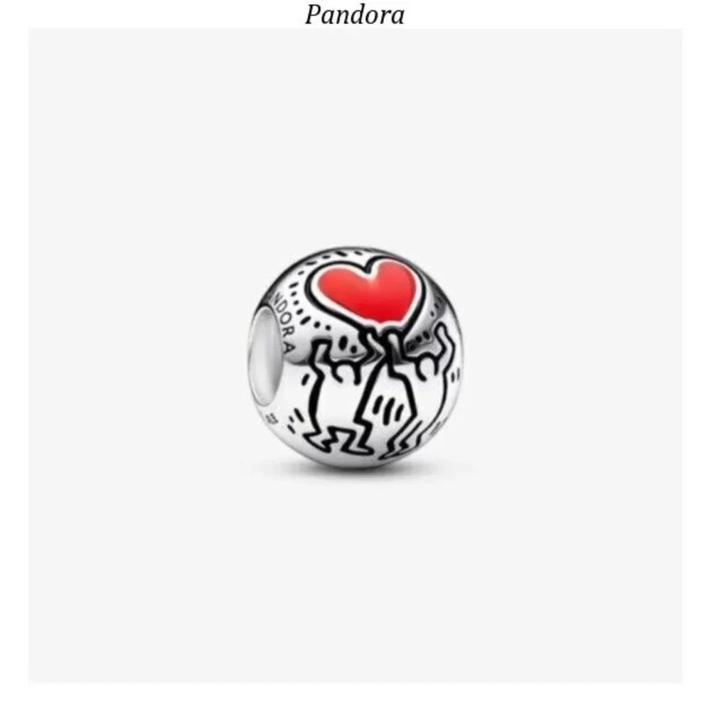 Pandora Keith Haring��? x Pandora Love & Figures Charm