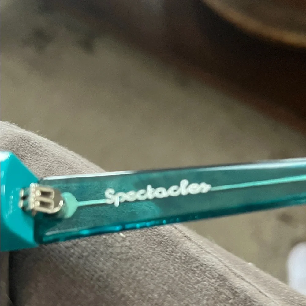 Spectacles for snap chat camera Teal Glasses. Missing cord