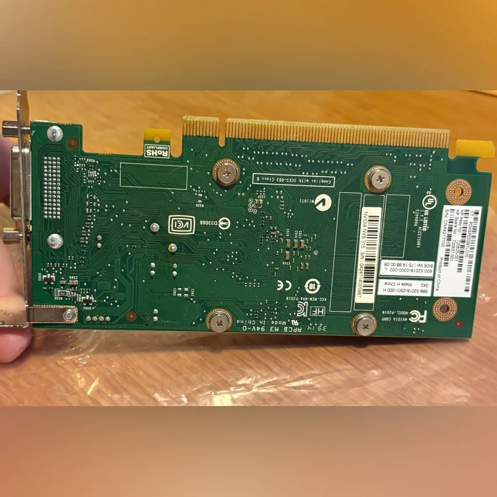 NVIDIA nvs 315
