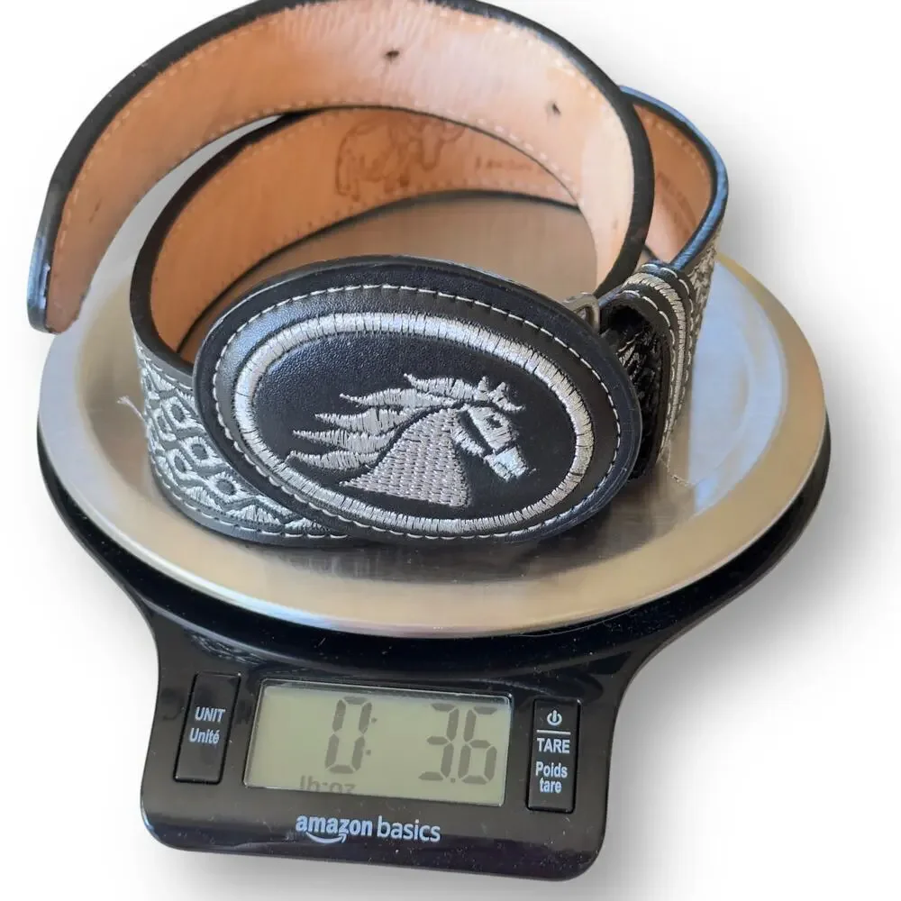 YAC western leather